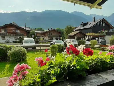Aussicht vom Balkon