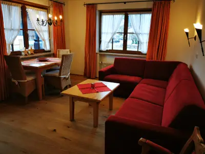 Wohnlandschaft und Essecke