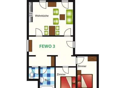 Ferienwohnung für 4 Personen (55 m²) in Fischen im Allgäu 9/9