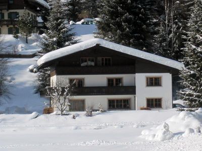 Haus Unterberger im Winter