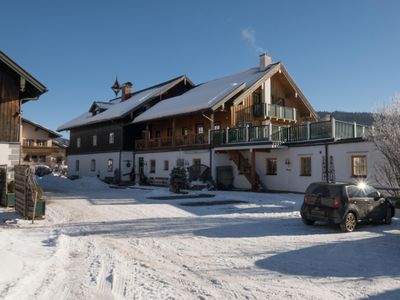 Außenseite Ferienhaus [Winter]