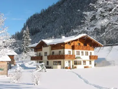 Landhaus Winter im Winter