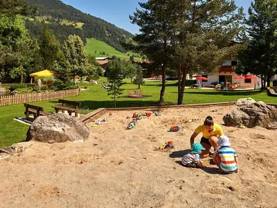 Großer Sandspielplatz