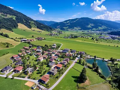 Ferienanlage von oben
