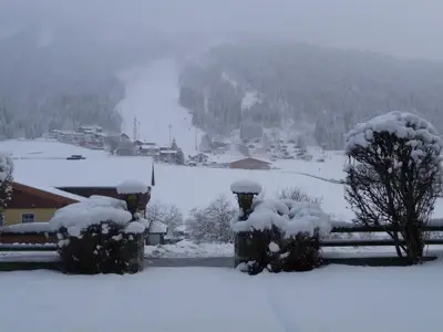 Blick auf die Piste Star-Jet 1