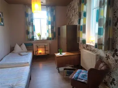 BEDROOM, INSIDE, OUTSIDE