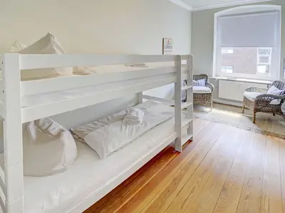 Schlafzimmer mit Hochbett