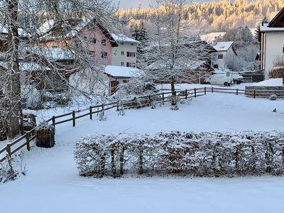 Aussicht vom Balkon