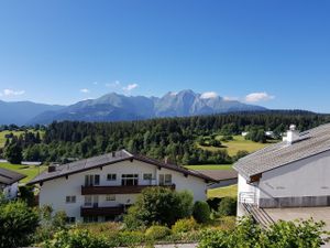 Sommerblick vom Balkon