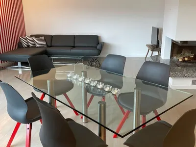 Wohnzimmer mit Cheminée