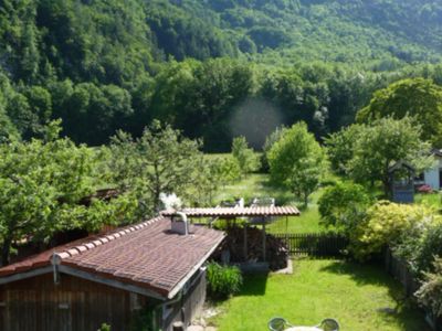 Ausblick vom Balkon