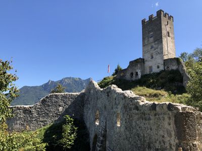 einen Ausflug auf die Burgruinie Falkenstein