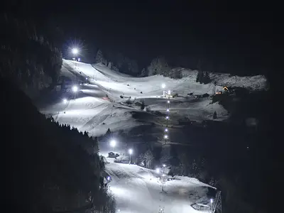 Nacktskifahren in Oberaudorf