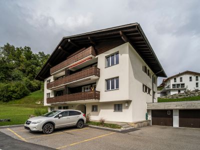 Ferienwohnung Casa Runaglias - Ansicht Sommer