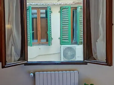 Blick aus dem Schlafzimmer