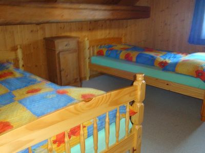 Schlafzimmer mit Einzelbetten