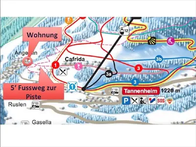 5 Gehminuten zur Skipiste! 5 Gehminuten zur Skipiste!