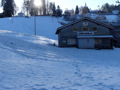 Skilift Hundsbach, auch zum Rodeln geeignet