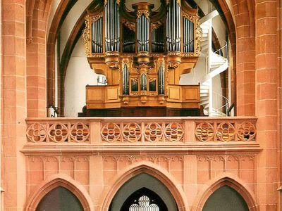 Geib-Orgel in Prot.Kirche Lambrecht