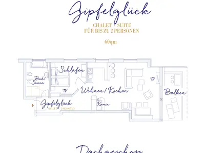 Gipfelglück Grundriss