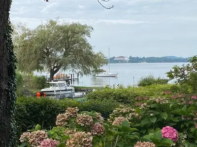 Ausblick von der Terrasse