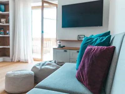 Sitzgruppe im Wohn-Esszimmer