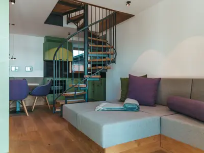 Daybed im Erdgeschoss