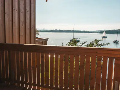 Balkon im Obergeschoss