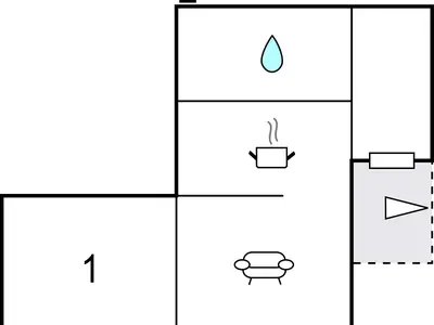 Ferienwohnung für 4 Personen (56 m²) in Freiberg 1/10