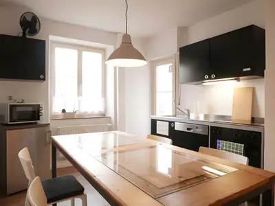 KITCHEN, INSIDE, OUTSIDE