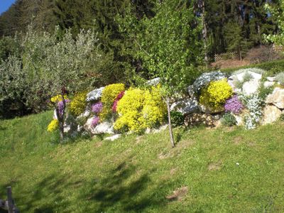 Ferienwohnung Eggarter -  Gartenansicht