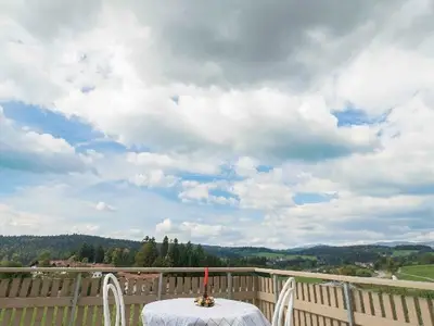 Aussicht Terasse Erd