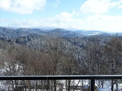 Ausblick vom Balkon