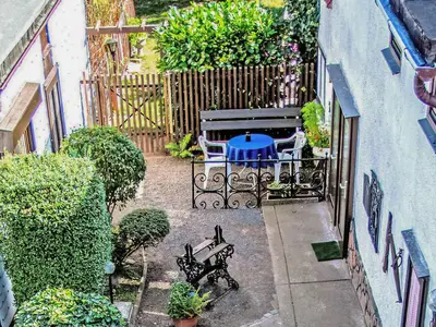 outside