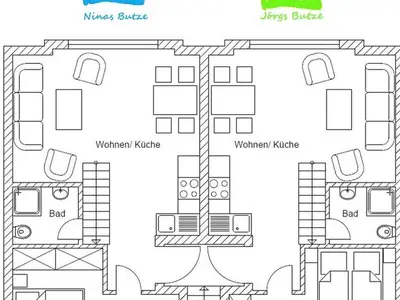 Ferienwohnung für 5 Personen (63 m²) in Friedrichskoog 3/10
