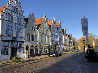 Giebelhäuserfronten am Marktplatz