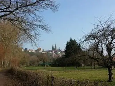 Am Mühlengraben - Blick auf Fritzlar unweit des Malerwinkels