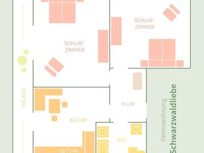 Ferienwohnung für 6 Personen (70 m²) in Fröhnd 8/10