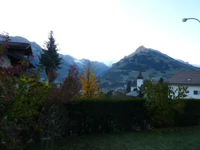Aussicht auf Elsighorn und Dorf