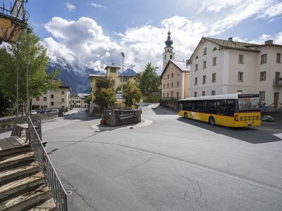 Blick aus dem Wohnzimmerfenster