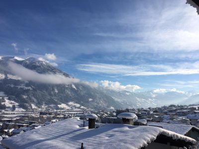 Winterimpression Aussicht Wohnküche Appart 1 11.01