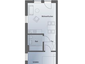 Ferienwohnung für 4 Personen (44 m²) in Fuhlendorf (Nordvorpommern)