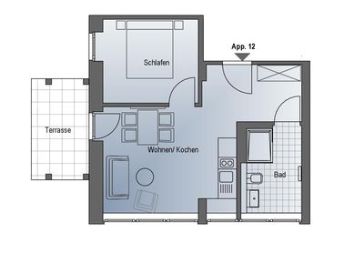 Ferienwohnung für 4 Personen (42 m²) in Fuhlendorf (Nordvorpommern) 10/10