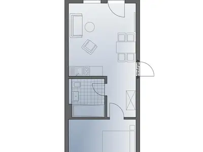 Ferienwohnung für 4 Personen (44 m²) in Fuhlendorf (Nordvorpommern) 8/10