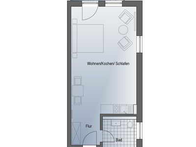 Ferienwohnung für 2 Personen (41 m²) in Fuhlendorf (Nordvorpommern) 8/10