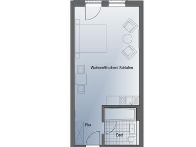 Ferienwohnung für 2 Personen (37 m²) in Fuhlendorf (Nordvorpommern) 7/10