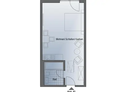 Ferienwohnung für 2 Personen (38 m²) in Fuhlendorf (Nordvorpommern) 8/10
