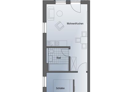 Ferienwohnung für 4 Personen (43 m²) in Fuhlendorf (Nordvorpommern) 9/10