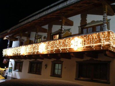 Gästehaus Rettenbacher Winter Abend