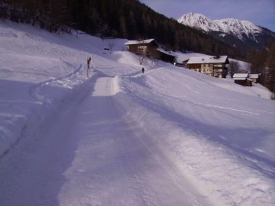 Alpenbauernhof Gröbenhof Winter 
